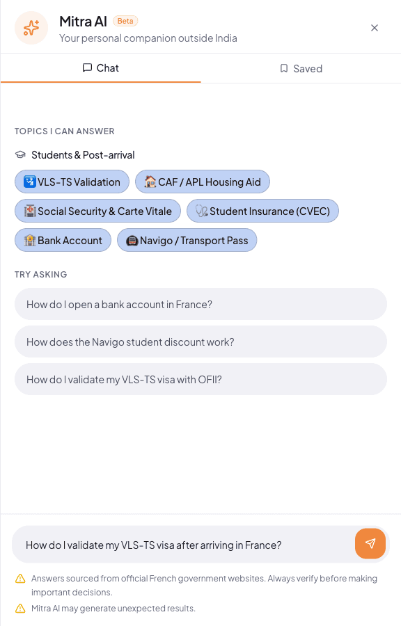Type your question in your own words